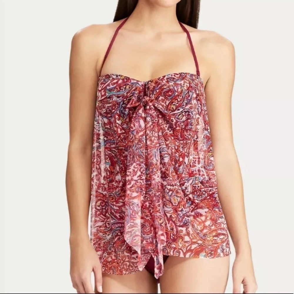 LAUREN Ralph Lauren Convertible One Piece Swimsuit